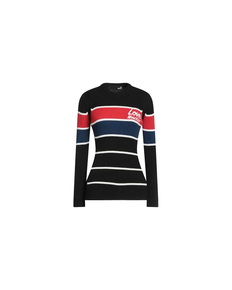 Moschino STRICKWAREN - Pulloverauf YOOX.COM Schwarz