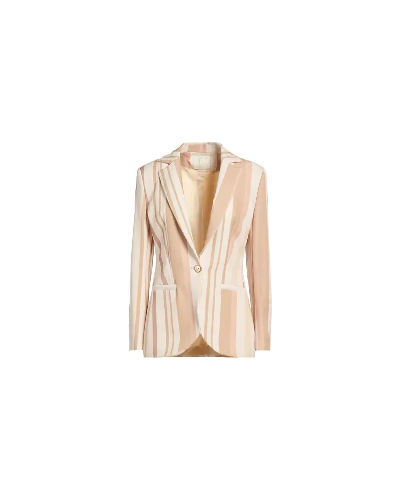 YES ZEE by Essenza ANZÜGE und CO-ORDS - Blazersauf YOOX.COM Beige