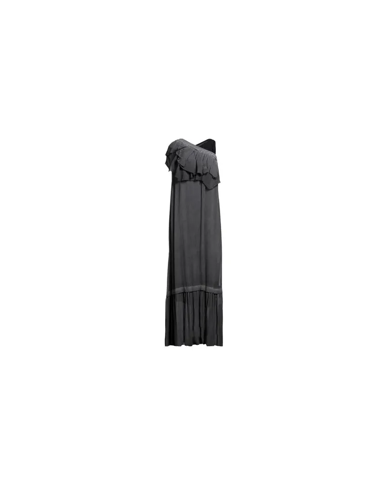8PM KLEIDER - Maxi-Kleiderauf YOOX.COM Braungrau