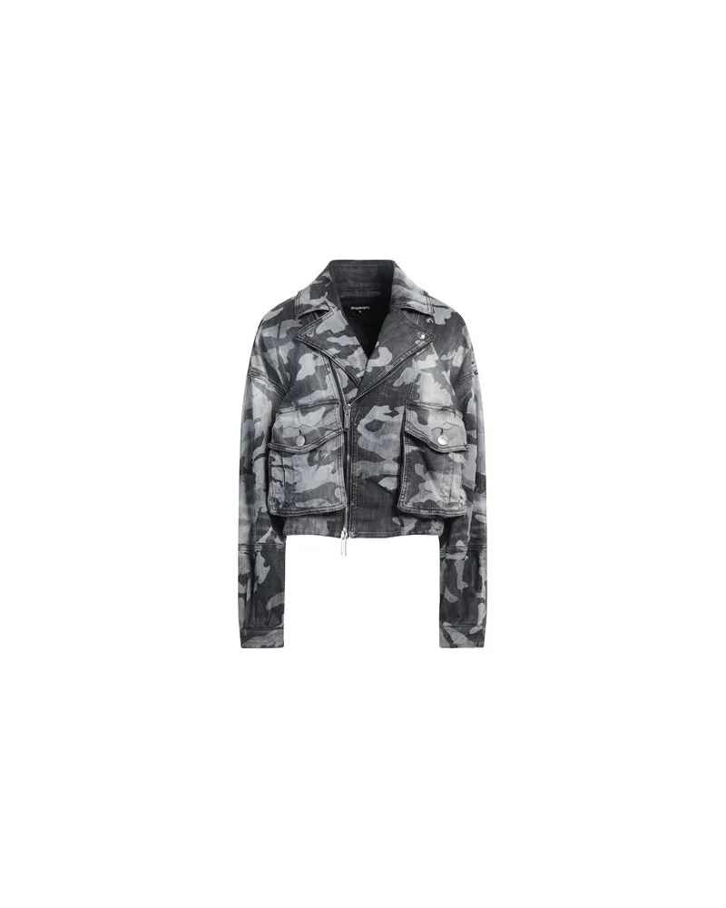 Dsquared2 JACKEN & MÄNTEL - Jeansjacken/Mäntelauf YOOX.COM Braungrau