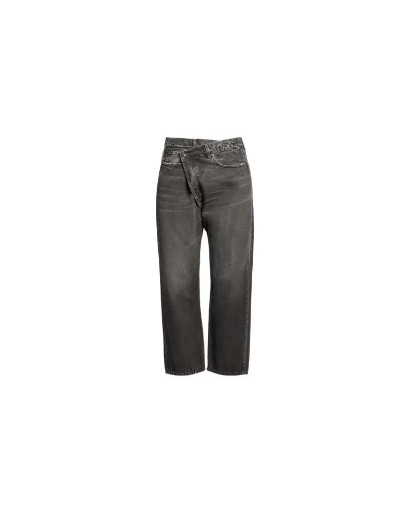 R13 HOSEN & RÖCKE - Jeanshosenauf YOOX.COM Braungrau