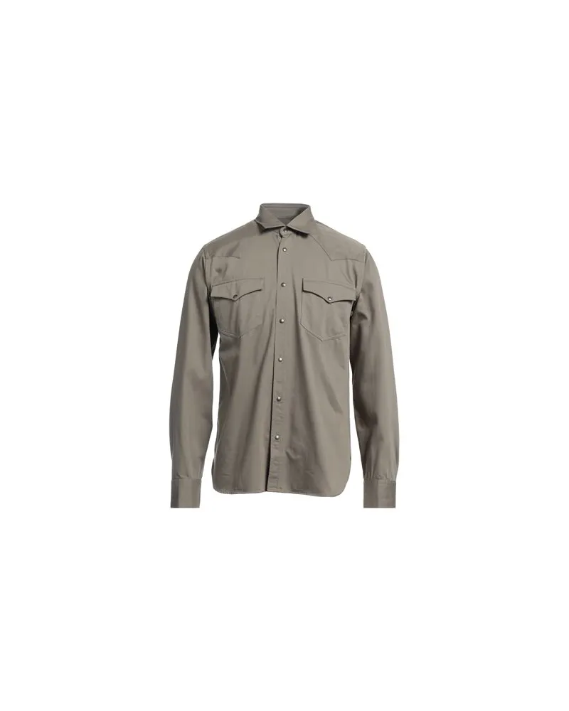 XACUS TOPS - Jeanshemdenauf YOOX.COM Grau