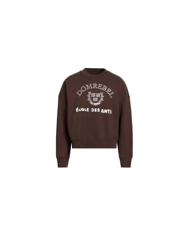 DOMREBEL TOPS - Sweatshirtsauf YOOX.COM Schokobraun