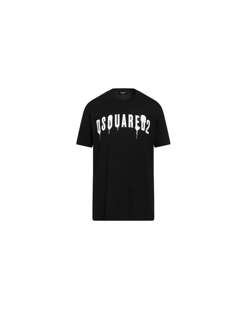 Dsquared2 TOPS - T-shirtsauf YOOX.COM Schwarz