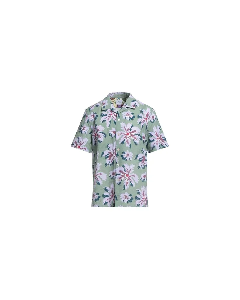 Paul Smith TOPS - Hemdenauf YOOX.COM Salbeigrün