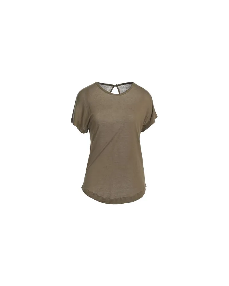 Majestic TOPS - T-shirtsauf YOOX.COM Militärgrün