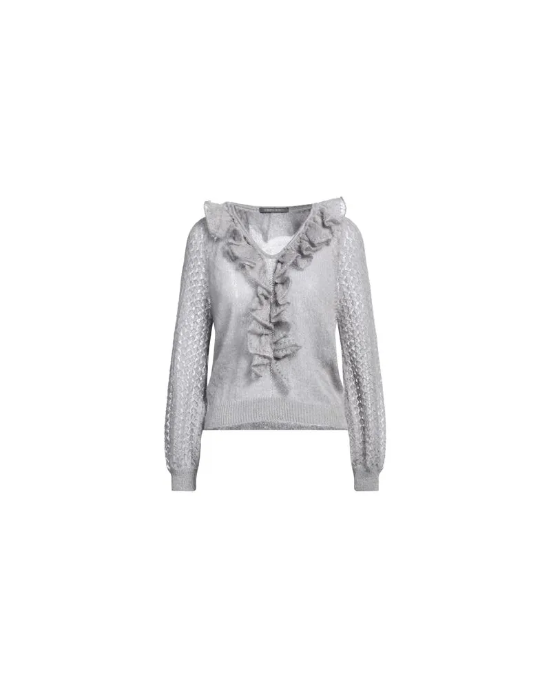 Alberta Ferretti STRICKWAREN - Pulloverauf YOOX.COM Grau