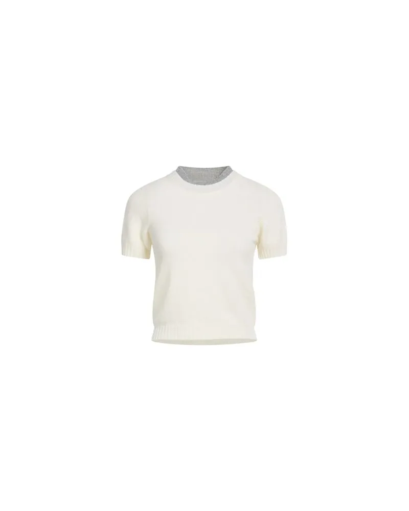 Pinko STRICKWAREN - Pulloverauf YOOX.COM Cremeweiß