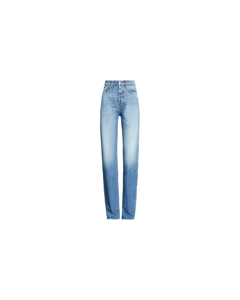 VICOLO DENIM COUTURE - HOSEN & RÖCKE - Jeanshosenauf YOOX.COM Blau