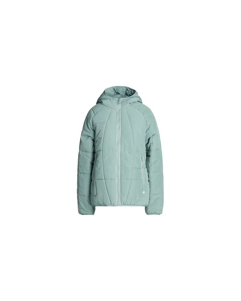 adidas ADV PUFF  - JACKEN & MÄNTEL - Pufferjacken & Daunenjackenauf YOOX.COM Salbeigrün
