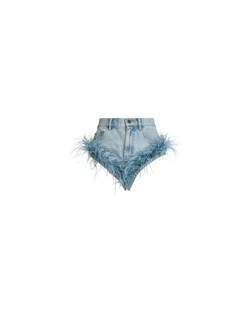 Area HOSEN & RÖCKE - Jeansshortsauf YOOX.COM Blau