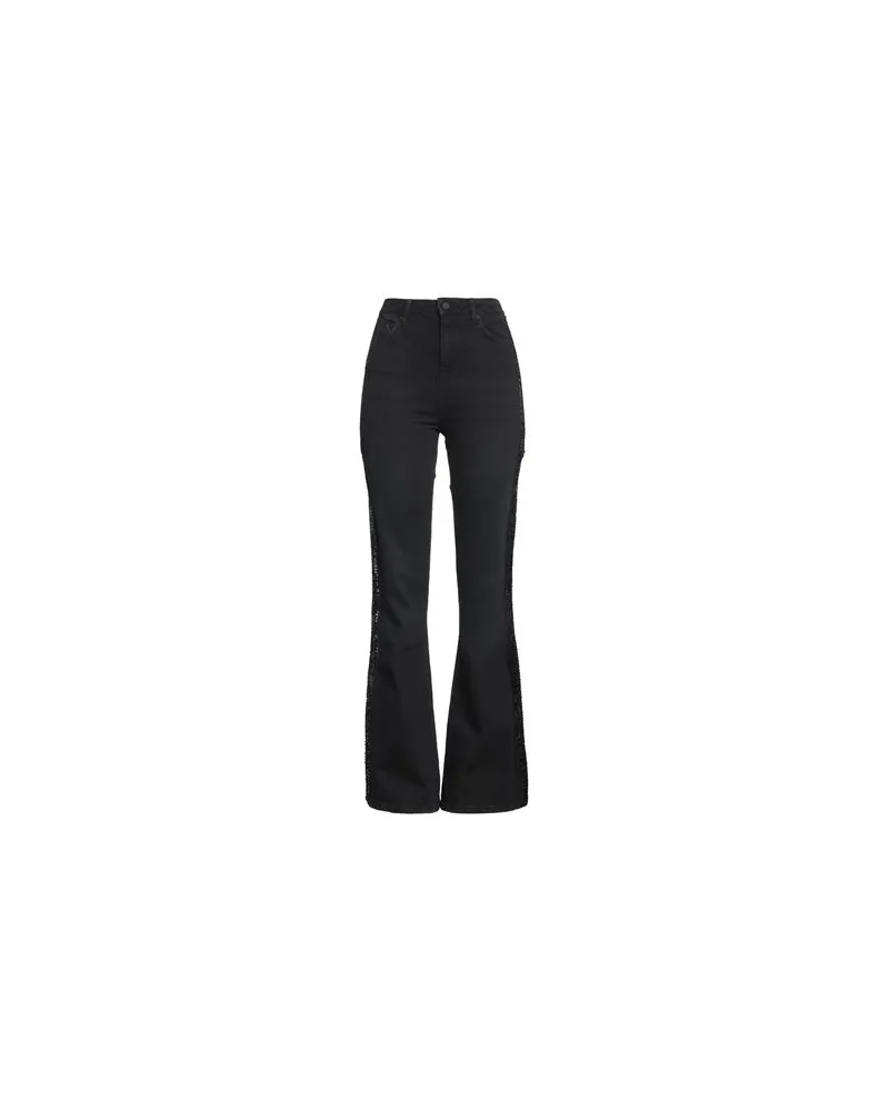 Karl Lagerfeld HOSEN & RÖCKE - Jeanshosenauf YOOX.COM Schwarz