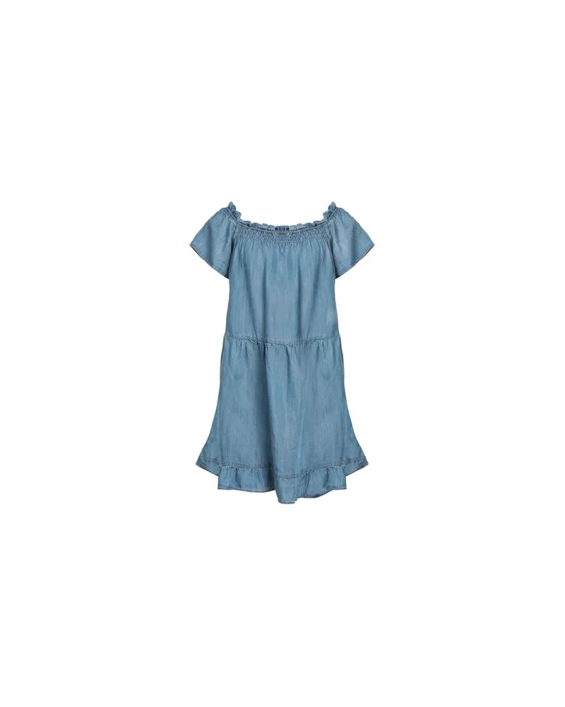Superdry. KLEIDER - Mini-Kleiderauf YOOX.COM Blau