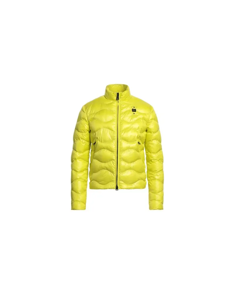 Blauer JACKEN & MÄNTEL - Pufferjacken & Daunenjackenauf YOOX.COM Gelb