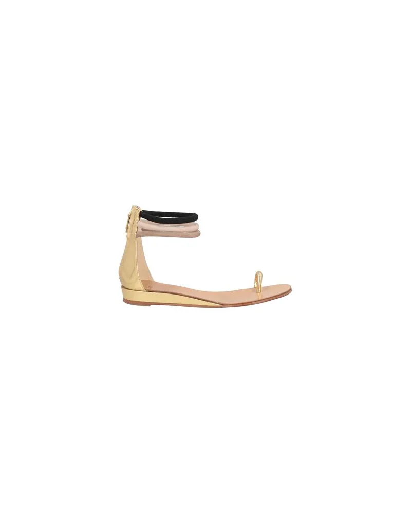 Hazy SCHUHE - Zehentrennerauf YOOX.COM Gold