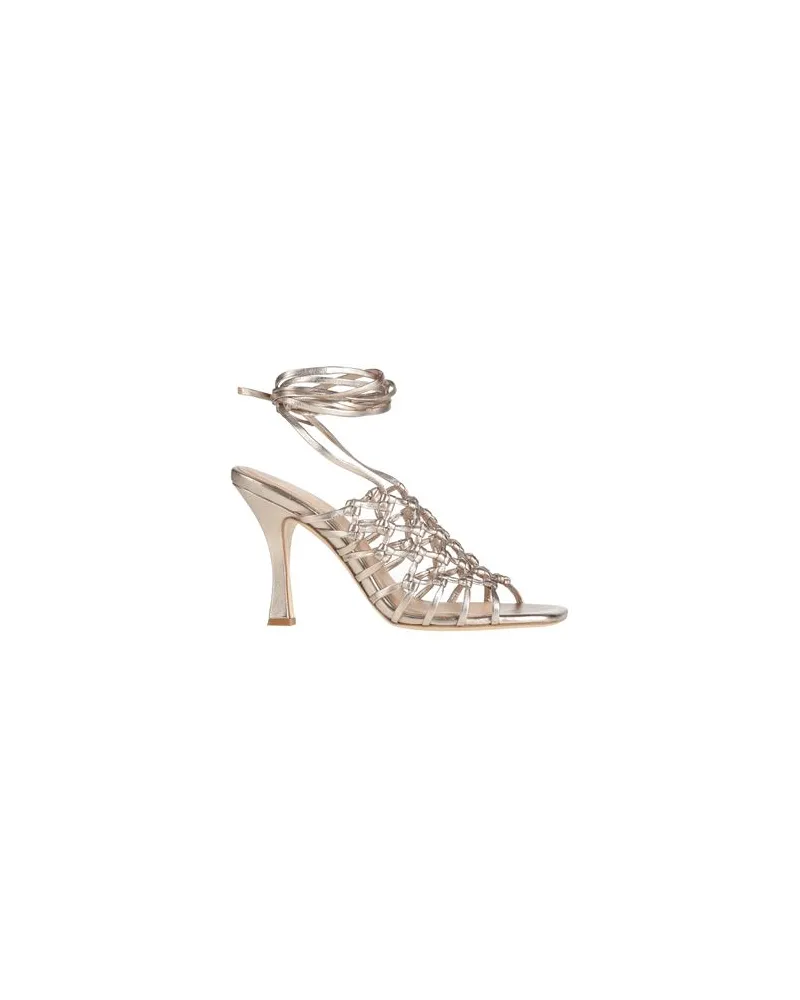 Pinko SCHUHE - Sandalenauf YOOX.COM Platin