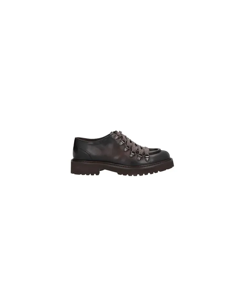 Doucal´s SCHUHE - Schnürschuheauf YOOX.COM Dunkelbraun