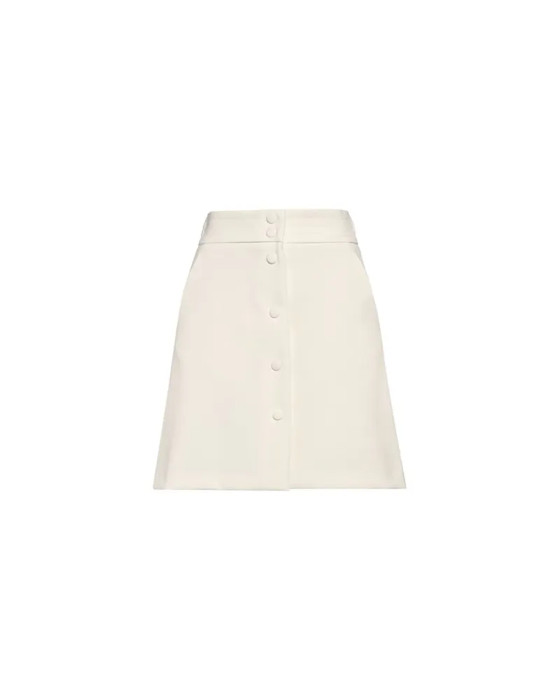RED Valentino HOSEN & RÖCKE - Miniröckeauf YOOX.COM Cremeweiß