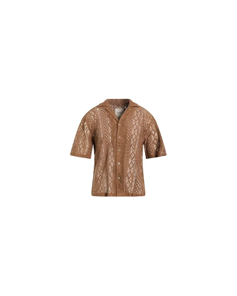 Only & Sons TOPS - Hemdenauf YOOX.COM Braun