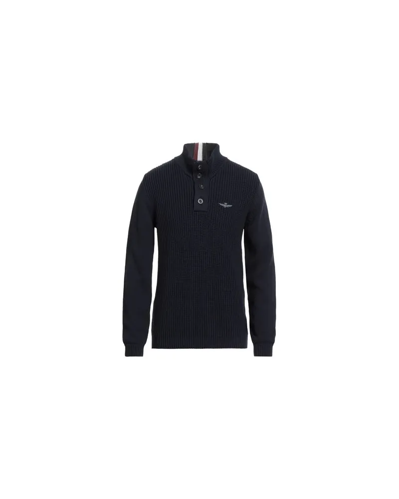 Aeronautica Militare STRICKWAREN - Pulloverauf YOOX.COM Marineblau
