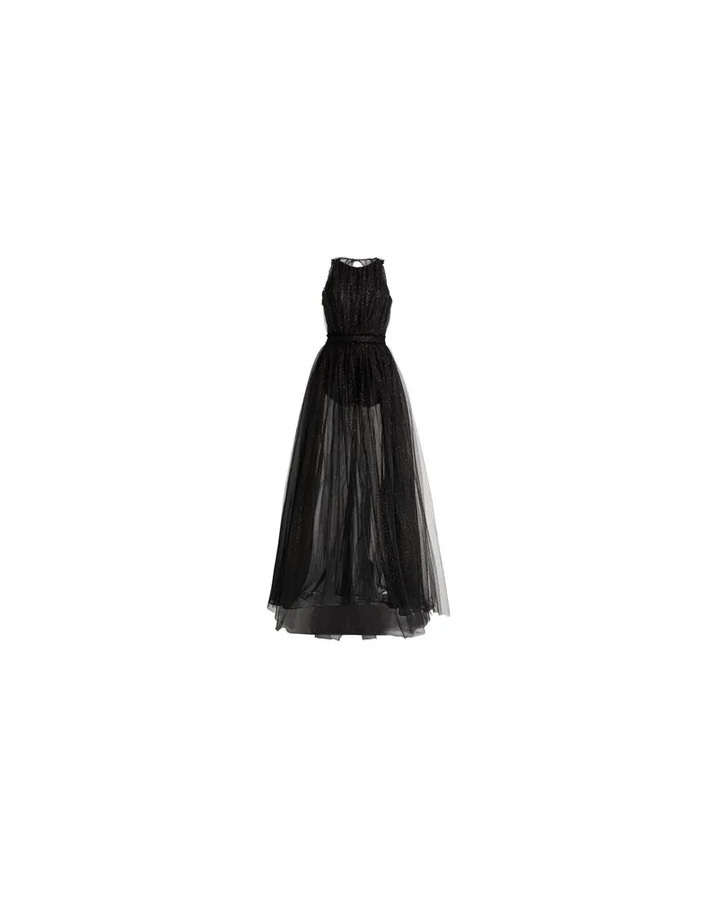 Elisabetta Franchi RED CARPET - KLEIDER - Maxi-Kleiderauf YOOX.COM Schwarz