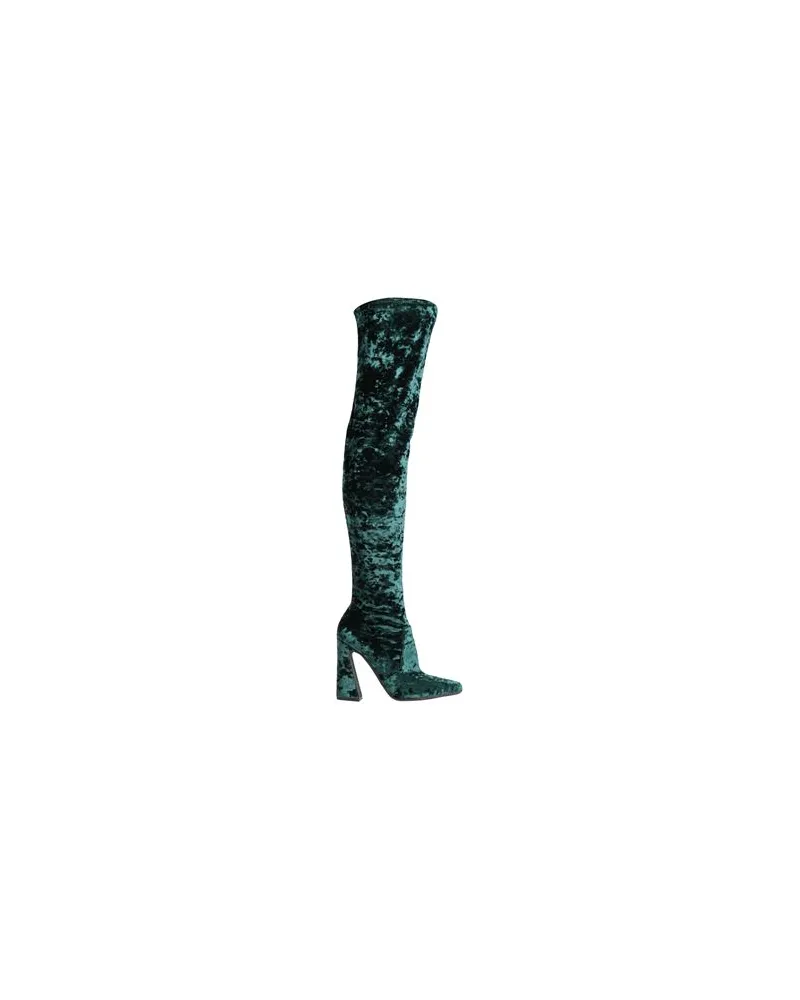 Alberta Ferretti SCHUHE - Stiefelauf YOOX.COM Smaragdgrün