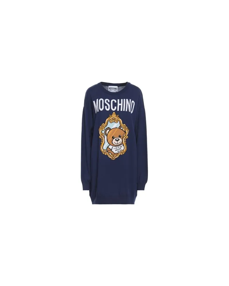 Moschino COUTURE - KLEIDER - Mini-Kleiderauf YOOX.COM Marineblau