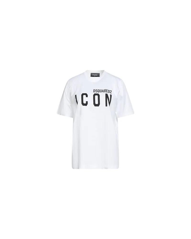 Dsquared2 ICON - TOPS - T-shirtsauf YOOX.COM Weiß