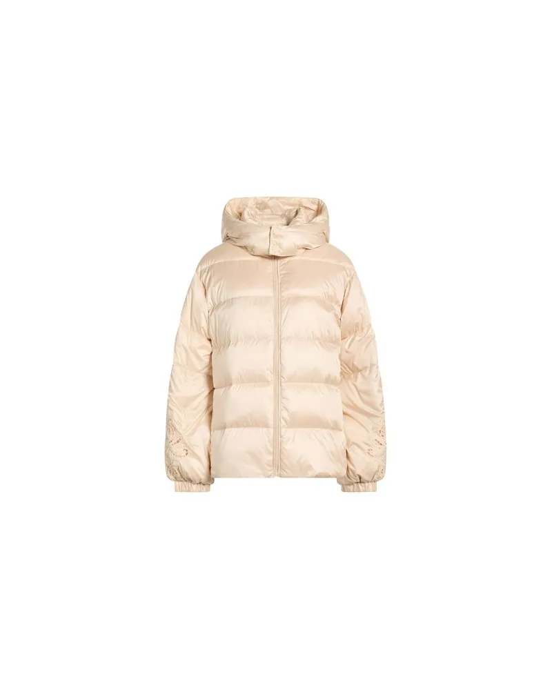 Twin-Set JACKEN & MÄNTEL - Pufferjacken & Daunenjackenauf YOOX.COM Beige