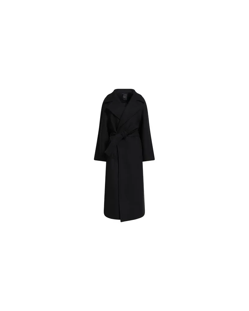 Pinko JACKEN & MÄNTEL - Mäntelauf YOOX.COM Schwarz