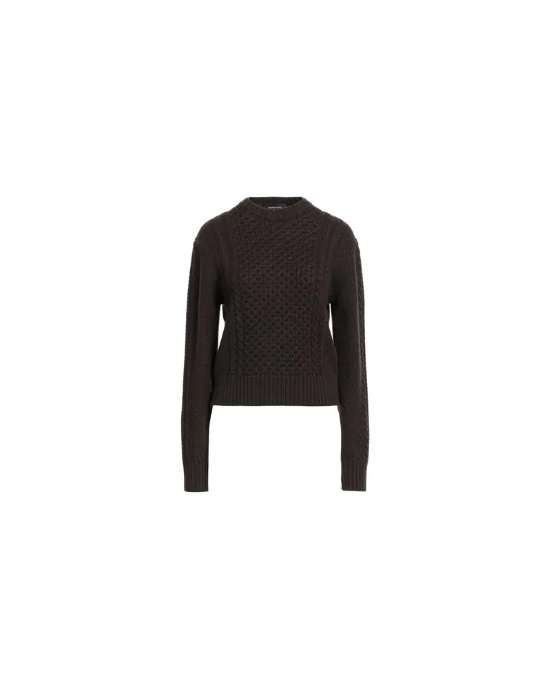 Fabiana Filippi STRICKWAREN - Pulloverauf YOOX.COM Dunkelbraun