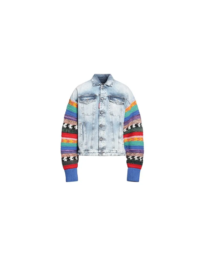 Dsquared2 JACKEN & MÄNTEL - Jeansjacken/Mäntelauf YOOX.COM Blau