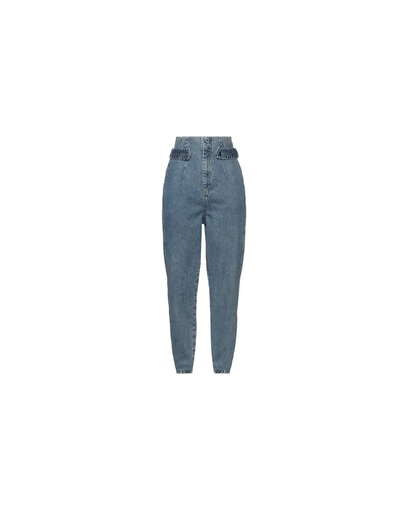 ROTATE Birger Christensen HOSEN & RÖCKE - Jeanshosenauf YOOX.COM Blau