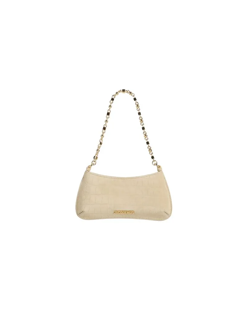 Jacquemus TASCHEN - Schultertaschenauf YOOX.COM Beige