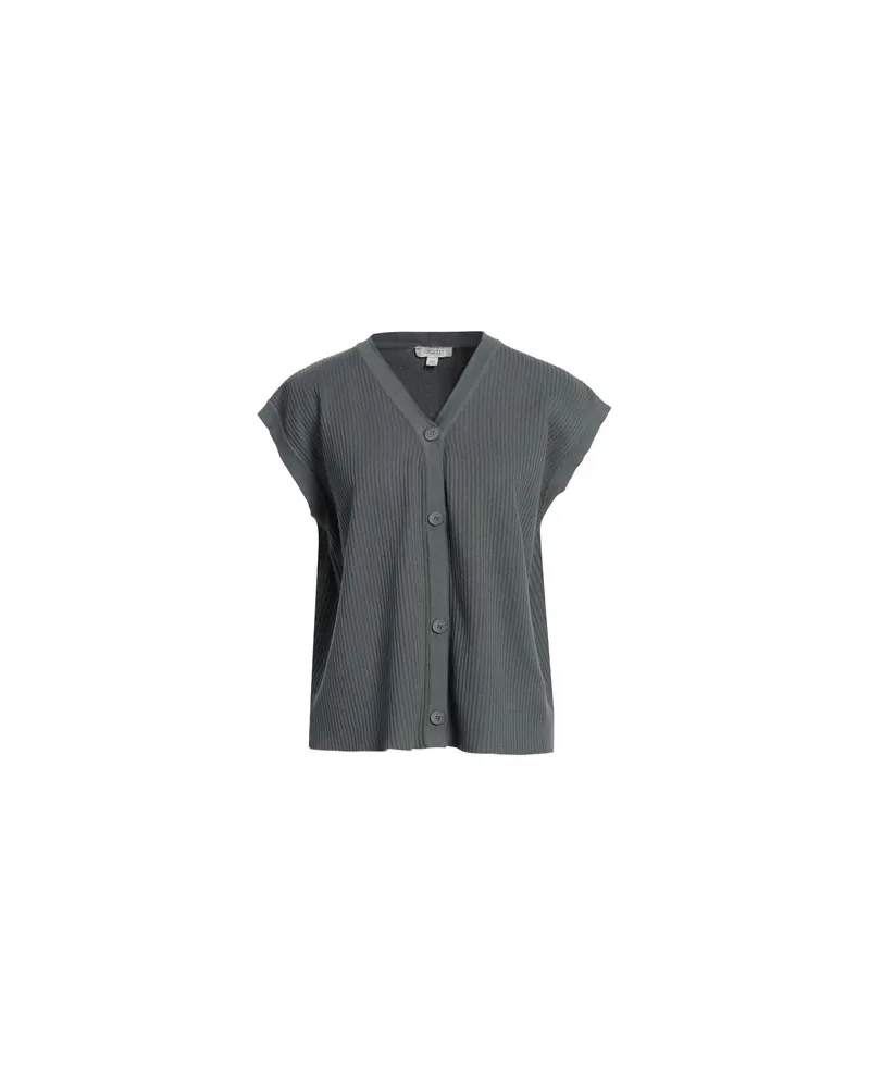 CROSSLEY STRICKWAREN - Strickjackenauf YOOX.COM Blei