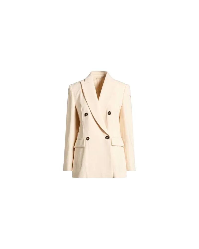 Brunello Cucinelli ANZÜGE und CO-ORDS - Blazersauf YOOX.COM Cremeweiß