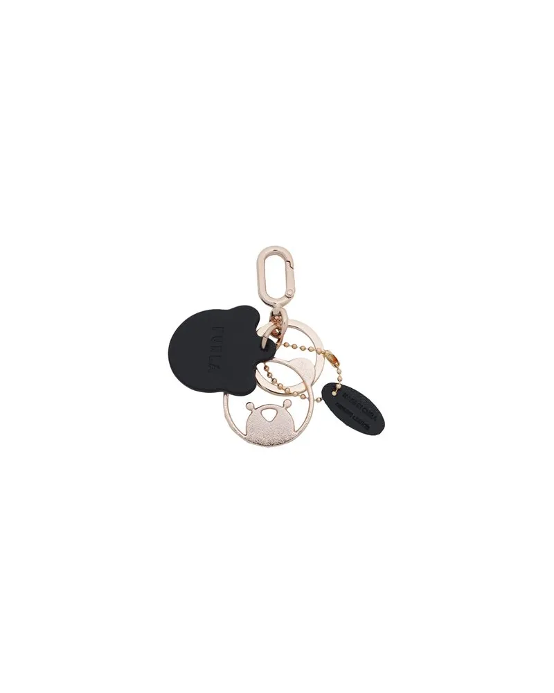 Furla VENUS BEAR KEYRING  - Kleinlederwaren - Schlüsselanhängerauf YOOX.COM Schwarz