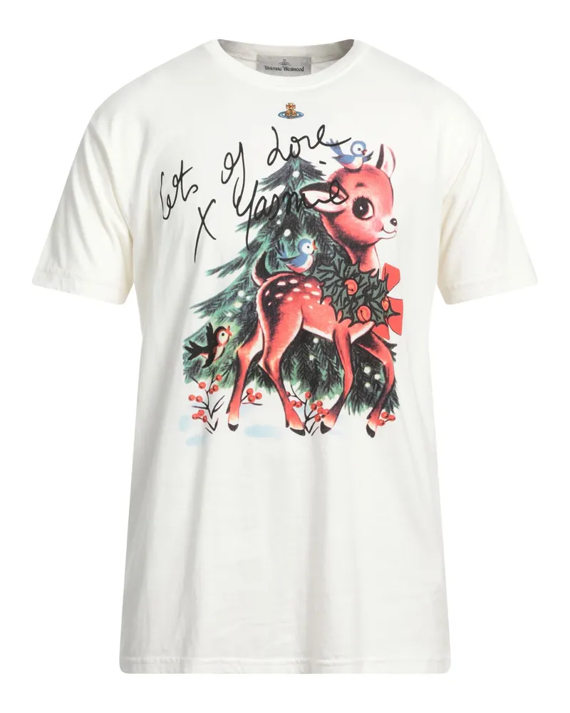 Vivienne Westwood T-shirts Elfenbein