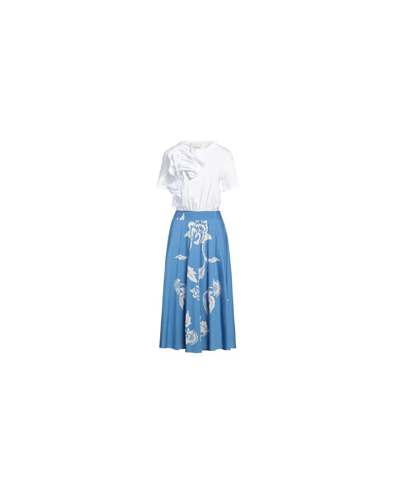 Kaos KLEIDER - Midi-Kleiderauf YOOX.COM Azurblau