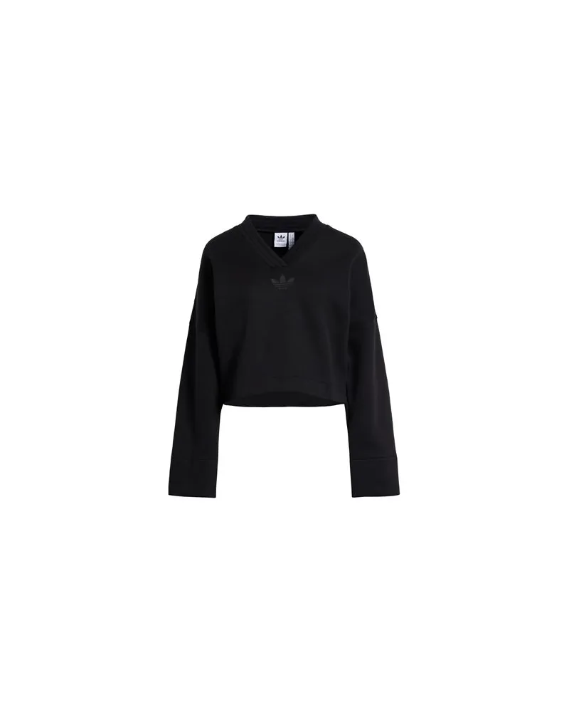 adidas TOPS - Sweatshirtsauf YOOX.COM Schwarz