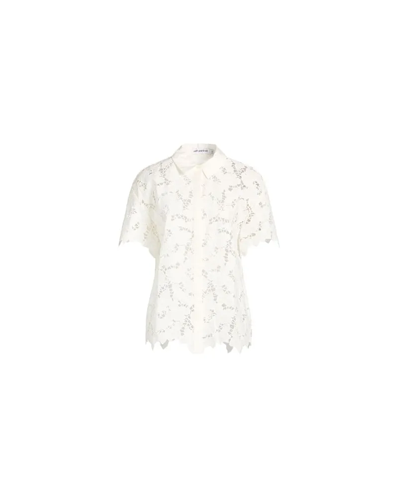 Self-Portrait TOPS - Hemdenauf YOOX.COM Weiß