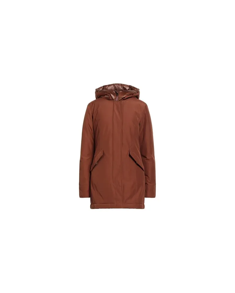 Woolrich JACKEN & MÄNTEL - Pufferjacken & Daunenjackenauf YOOX.COM Lederfarben