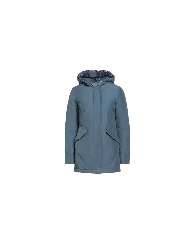 Woolrich JACKEN & MÄNTEL - Pufferjacken & Daunenjackenauf YOOX.COM Taubenblau