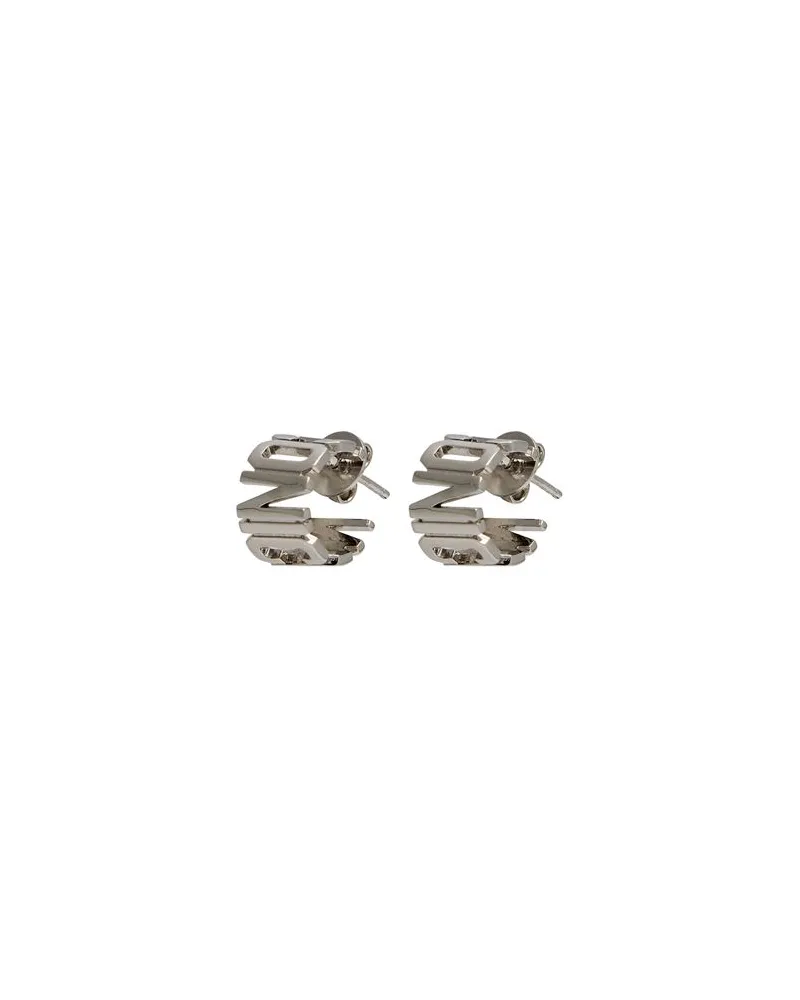 Dsquared2 SCHMUCK und UHREN - Ohrringeauf YOOX.COM Silber