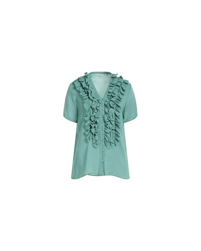 XACUS TOPS - Hemdenauf YOOX.COM Grün