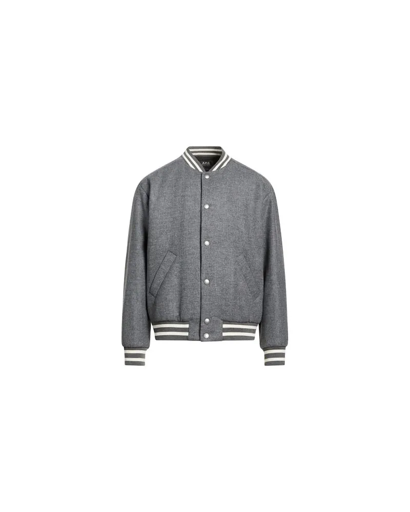 A.P.C. JACKEN & MÄNTEL - Jacken und Anoraksauf YOOX.COM Grau