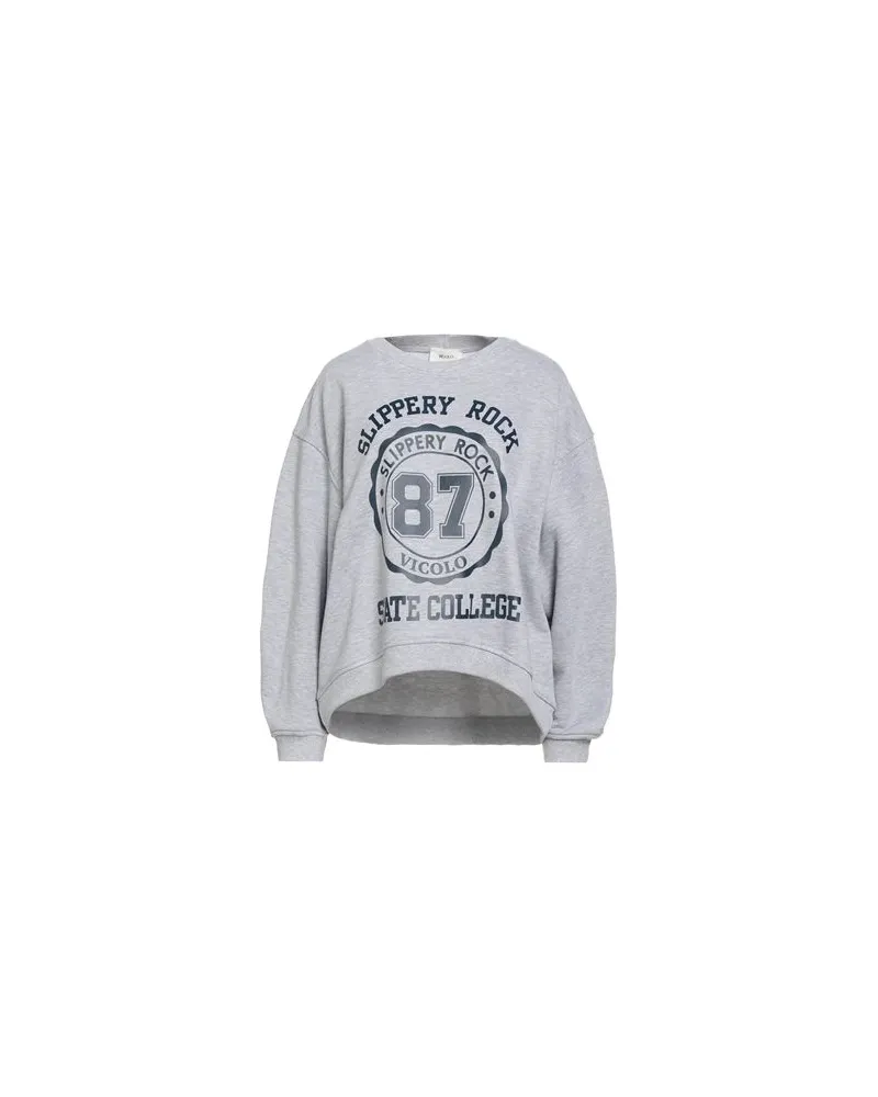 VICOLO TOPS - Sweatshirtsauf YOOX.COM Grau