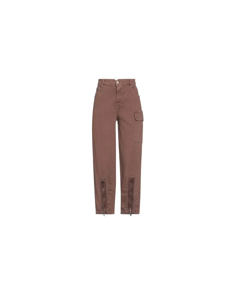 Please HOSEN & RÖCKE - Jeanshosenauf YOOX.COM Braun