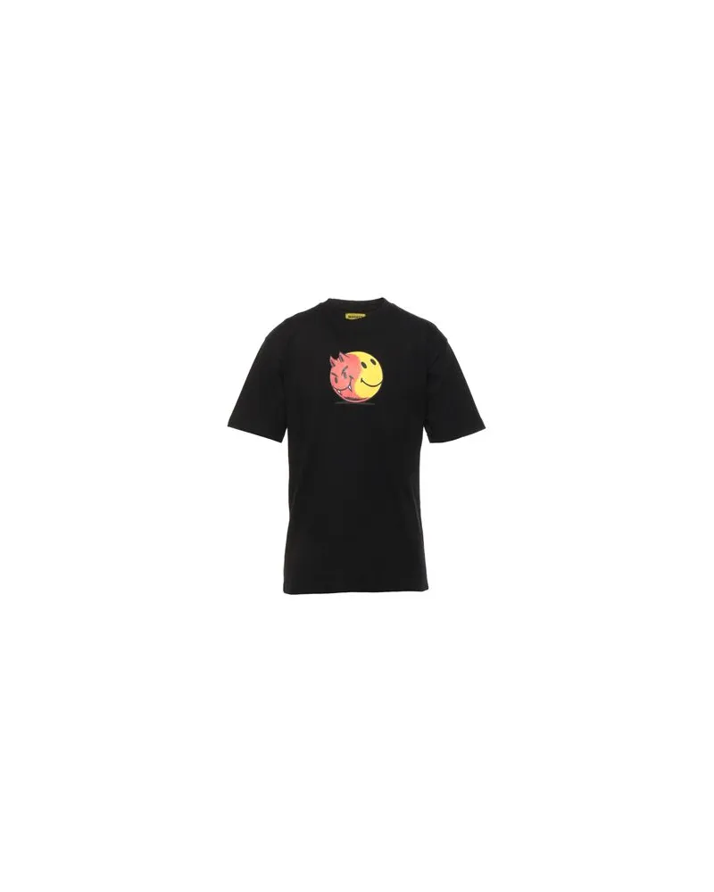 Market SMILEY GOOD AND EVIL T-SHIRT - TOPS - T-shirtsauf YOOX.COM Schwarz