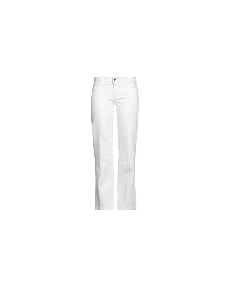 Guess HOSEN & RÖCKE - Jeanshosenauf YOOX.COM Weiß